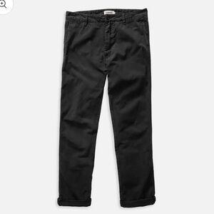 Taylor Stitch Slim Foundation Pant Chino in Black/Gray